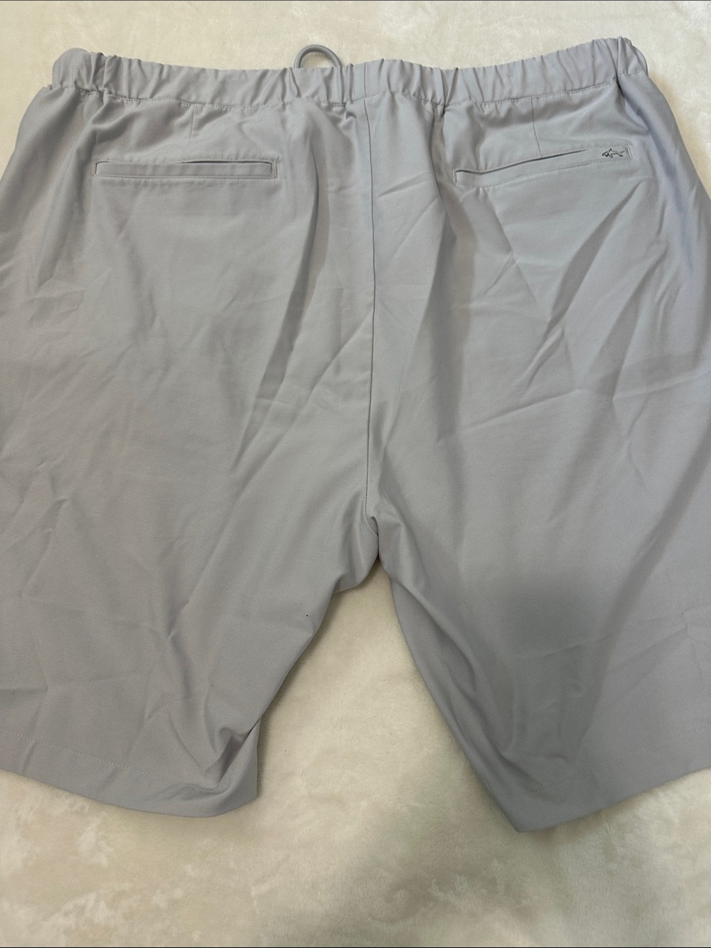 Greg Norman Collection Light Gray Athletic Shorts